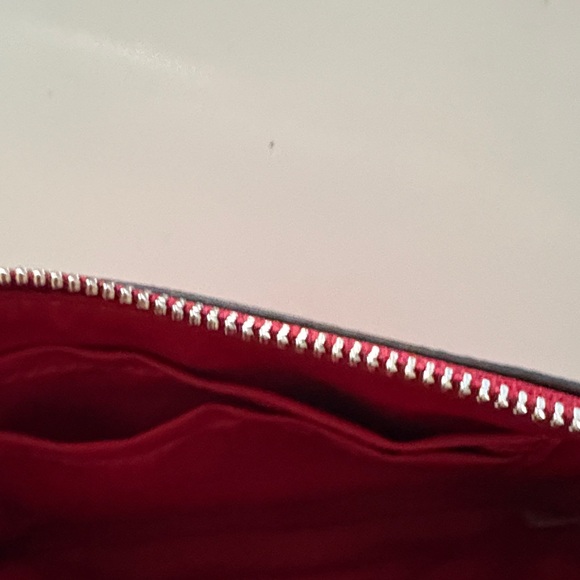 Coach red Wristlet - Picture 2 of 2